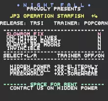 Image n° 5 - screenshots  : James Pond 3 - Operation Starfish